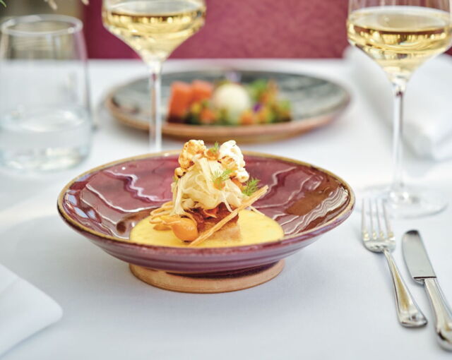 Angerichtete Speisen Restaurant Belvedere